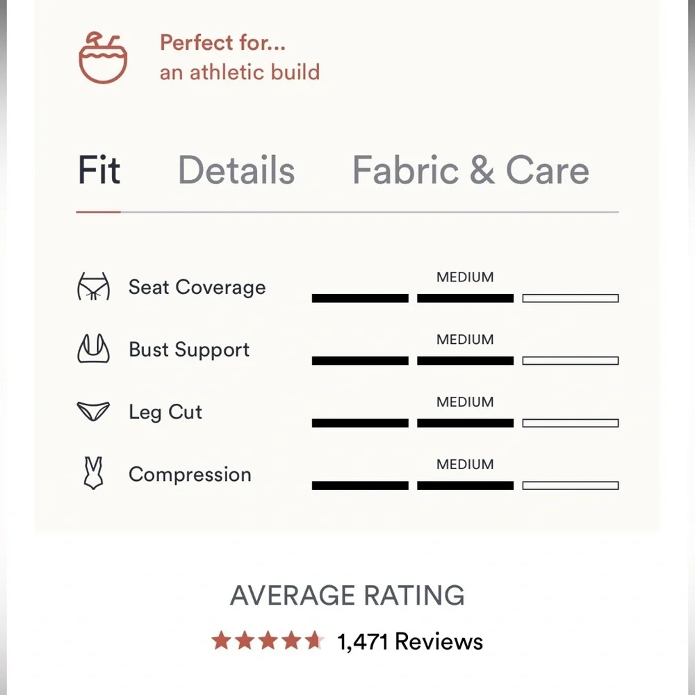 ANDIE SWIM Tulum One Piece Small Tall ST Long Torso in Black NWT 114 - Picture 5 of 9